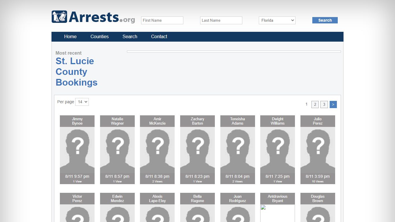 St. Lucie County Arrests and Inmate Search